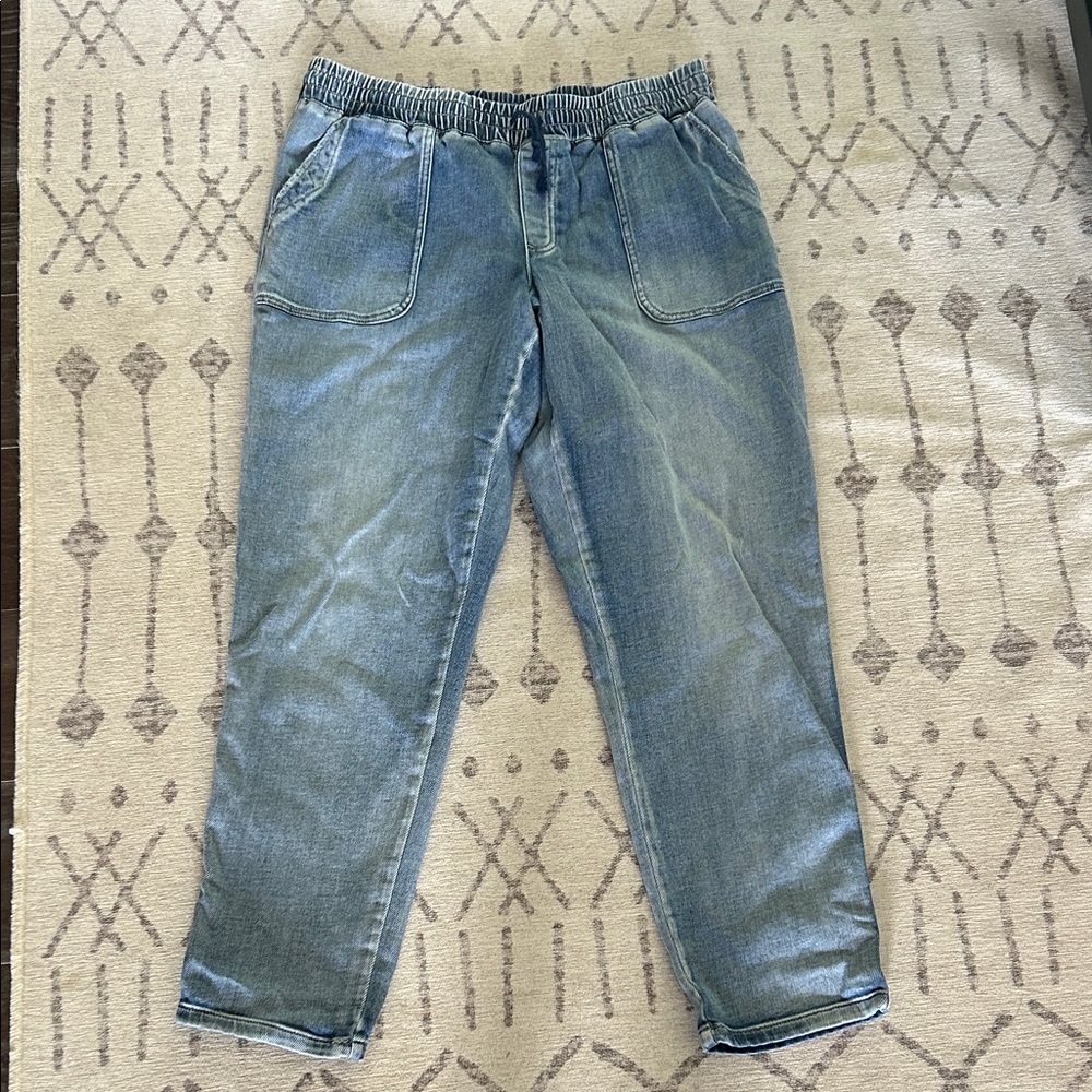 Maurices Blue Denim Joggers